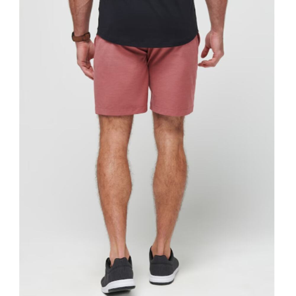 Travis Mathew Men's Heather Roan Rouge 8" Tech Chino Short Size 42 - Picture 2 of 10